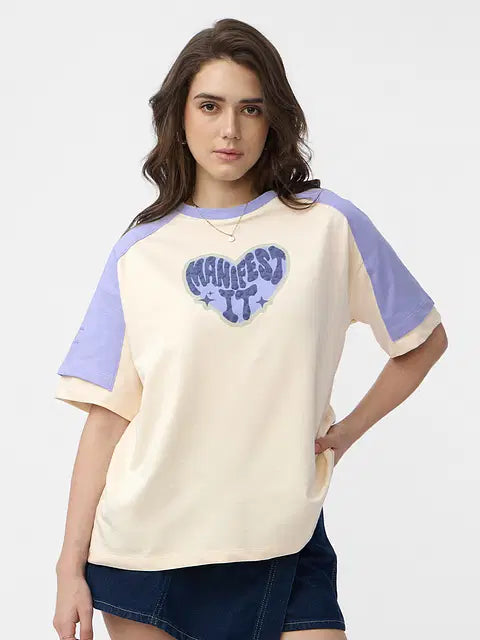 Manifest It Women Oversized T-Shirts