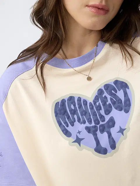 Manifest It Women Oversized T-Shirts