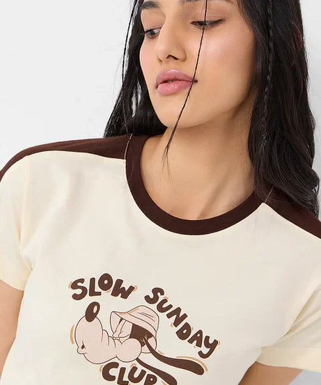Disney Slow Sunday Women T-Shirts