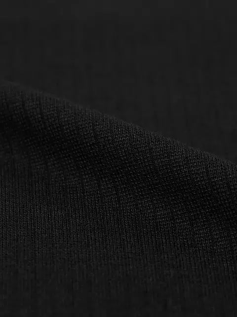 Ribbed Top Rich Black Women Cropped Tops