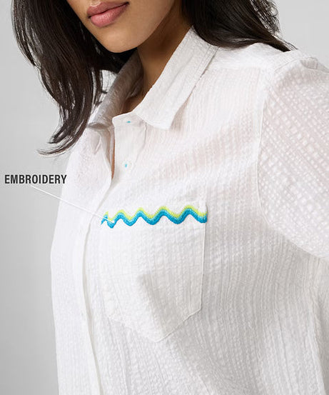 Textured Canary Women Shirts