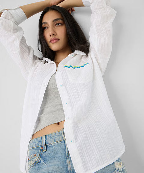 Textured Canary Women Shirts