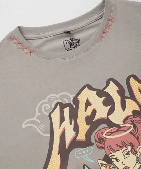 Angel Halo Women Oversized T-Shirts