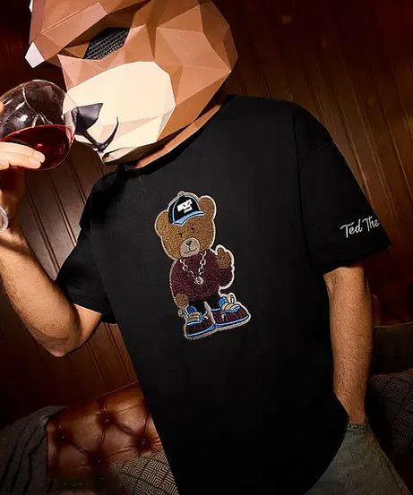 Ted The Stoner Baby Terry Oversized T-Shirts