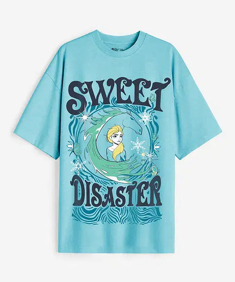 Sweet Disaster Women Oversized T-Shirts