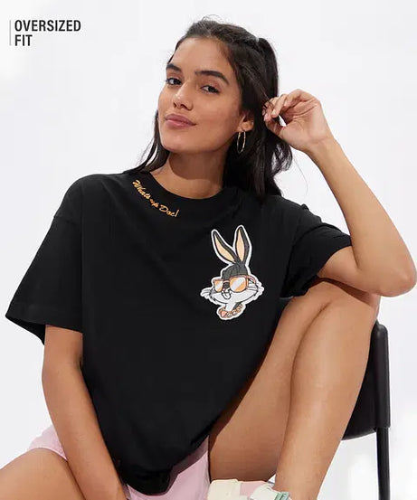 What's Up Doc Women Oversized T-Shirts
