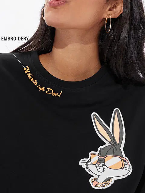 What's Up Doc Women Oversized T-Shirts