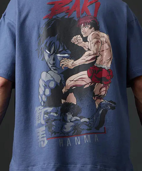 Baki Hanma The Strongest Oversized T-Shirts