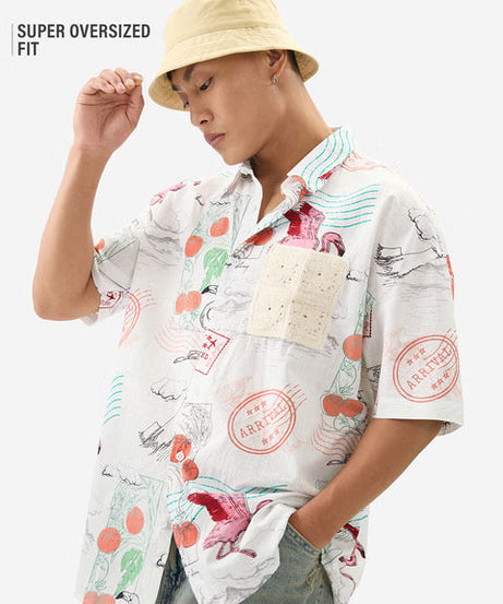 Travel Away Oversized Shirts