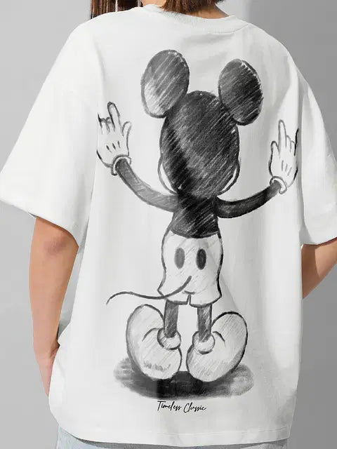 Mickey Mouse The Coolest Women Oversized T-Shirts