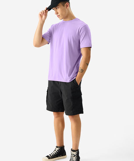 Solids Deep Lavender T-Shirts