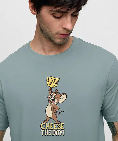 Tom And Jerry Cheese The Day T-Shirts