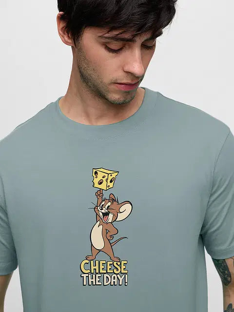 Tom And Jerry Cheese The Day T-Shirts