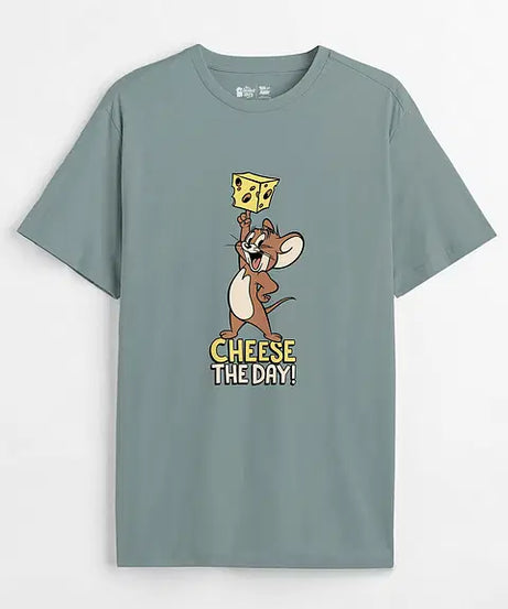 Tom And Jerry Cheese The Day T-Shirts