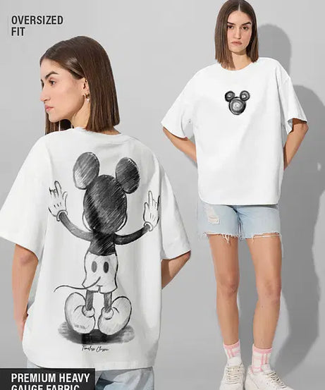 Mickey Mouse The Coolest Women Oversized T-Shirts