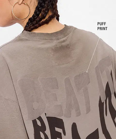 Beat It Women Oversized T-Shirts