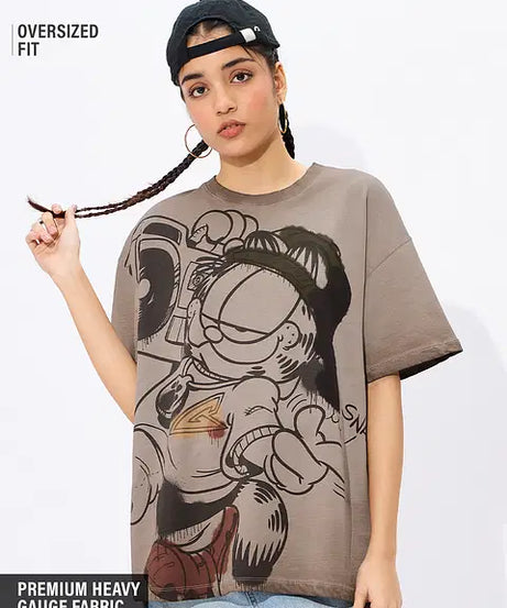 Beat It Women Oversized T-Shirts