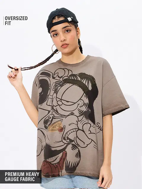 Beat It Women Oversized T-Shirts