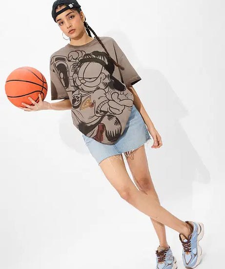 Beat It Women Oversized T-Shirts