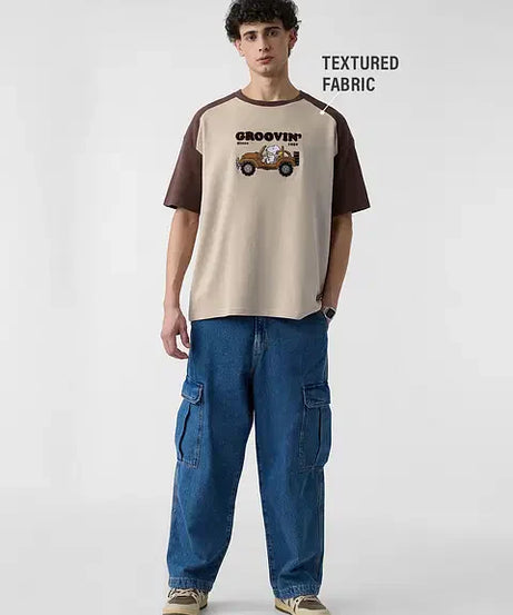 Ottoman Peanuts Groovin Oversized T-Shirts