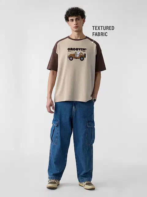 Ottoman Peanuts Groovin Oversized T-Shirts