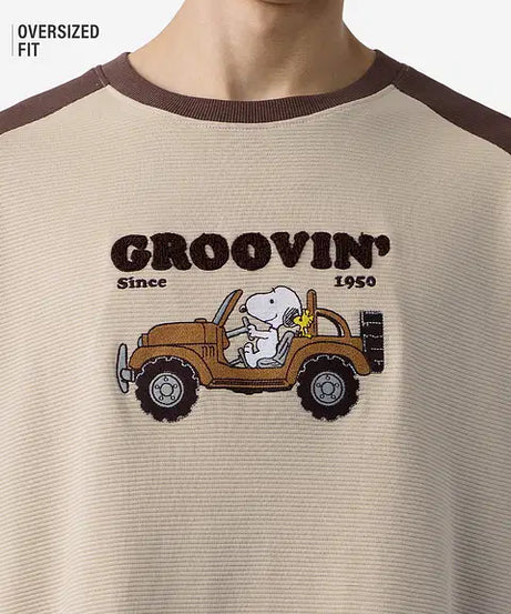 Ottoman Peanuts Groovin Oversized T-Shirts