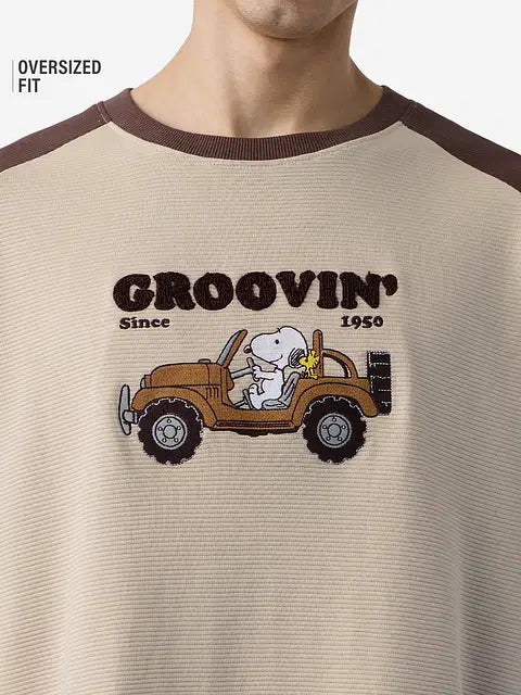 Ottoman Peanuts Groovin Oversized T-Shirts