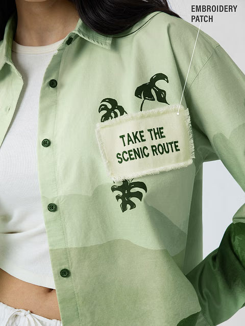 TSS Originals Scenic Route Women Boyfriend Shirts