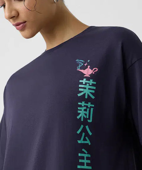 Princess Jasmine Women Oversized T-Shirts