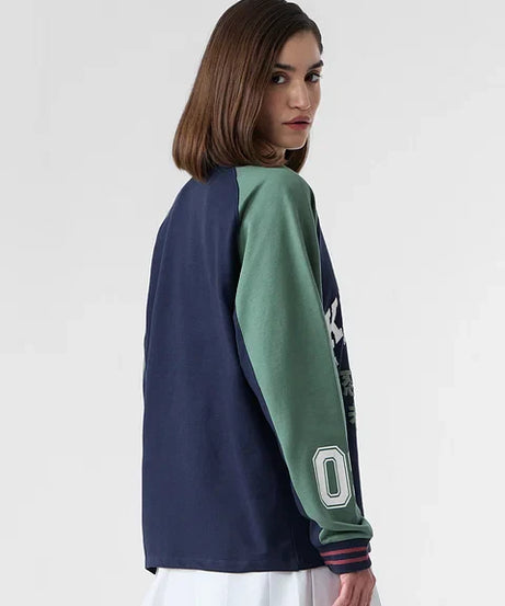 Naruto Kakashi Varsity Women Full Sleeve T-Shirts