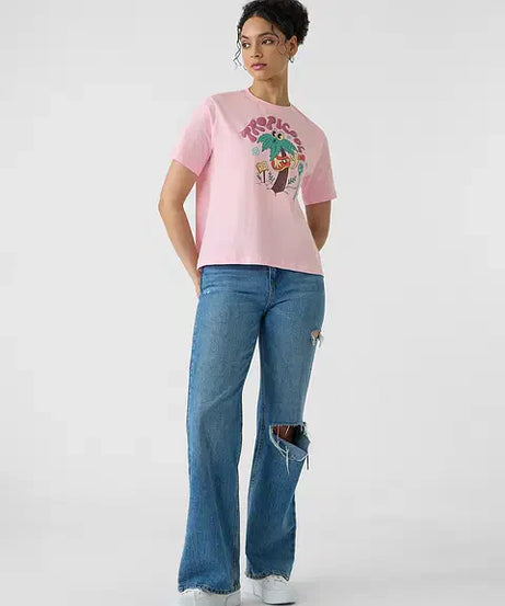 Tropicool Women Relaxed Fit T-Shirts