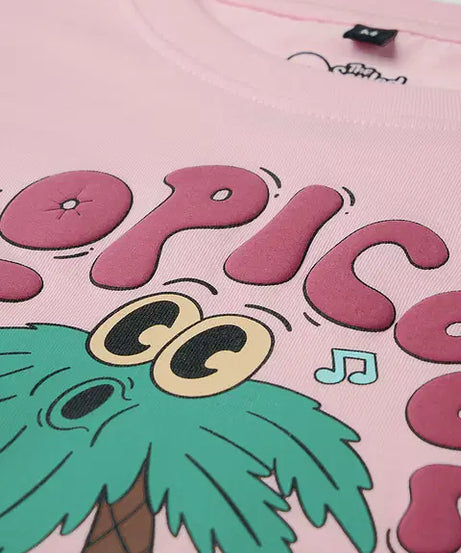 Tropicool Women Relaxed Fit T-Shirts