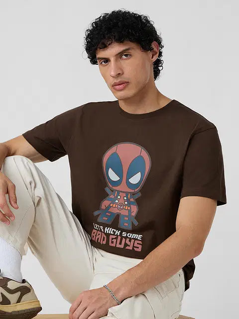 Deadpool Let's Kick Bad Guys T-Shirts