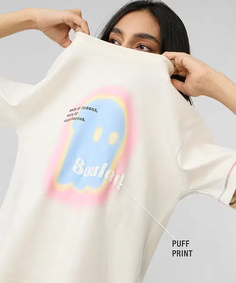 Aura Women Relaxed Fit T-Shirts