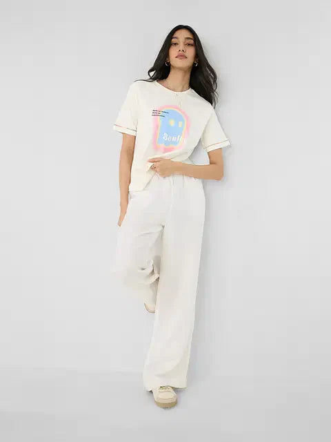 Aura Women Relaxed Fit T-Shirts