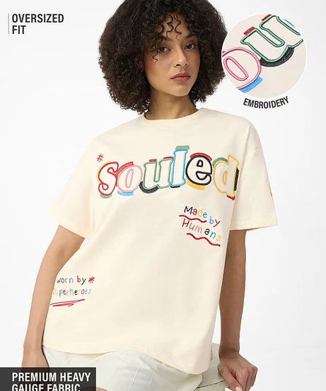 Colour Blast Women Oversized T-Shirts