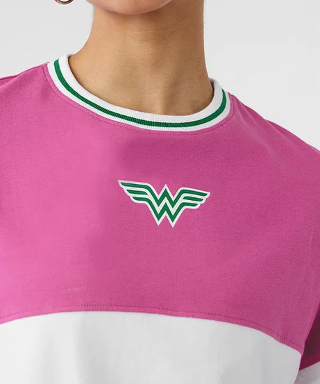 Wonder Woman Sports Club  Oversized T-Shirts