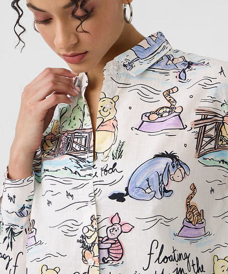 Winnie The Pooh Honey Women Boyfriend Shirts