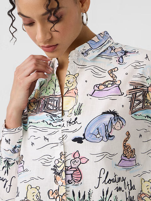 Winnie The Pooh Honey Women Boyfriend Shirts