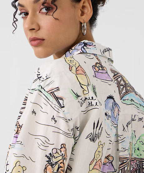 Winnie The Pooh Honey Women Boyfriend Shirts