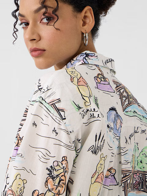 Winnie The Pooh Honey Women Boyfriend Shirts