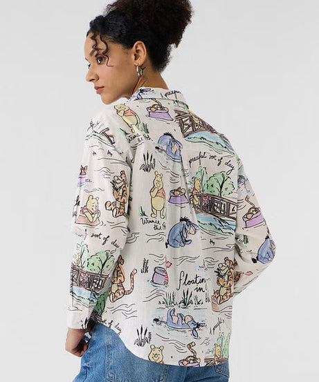 Winnie The Pooh Honey Women Boyfriend Shirts