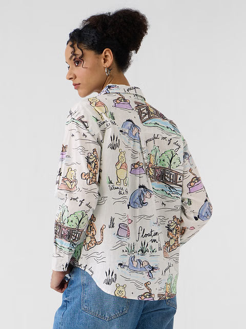 Winnie The Pooh Honey Women Boyfriend Shirts