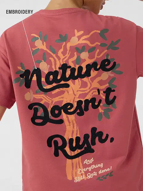 Slow Down Women Oversized T-Shirts