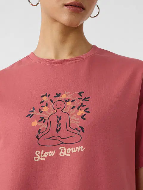 Slow Down Women Oversized T-Shirts