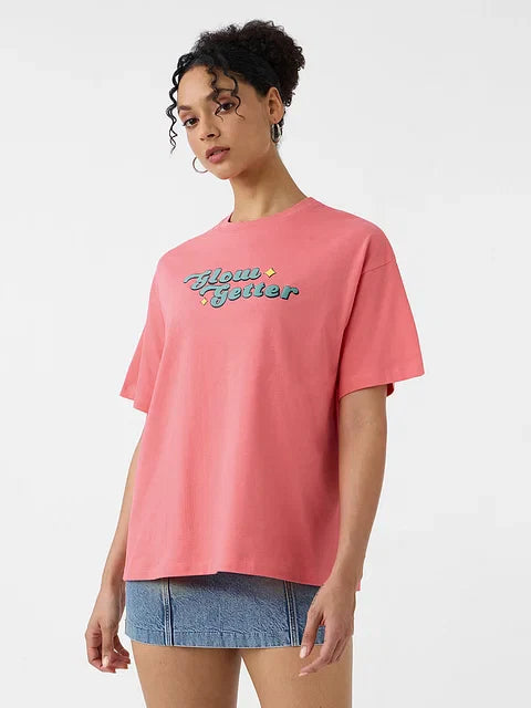 Glow Getter Women Oversized T-Shirts