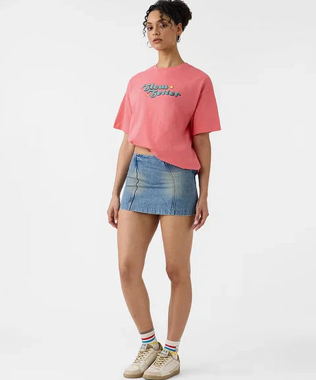 Glow Getter Women Oversized T-Shirts