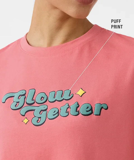 Glow Getter Women Oversized T-Shirts