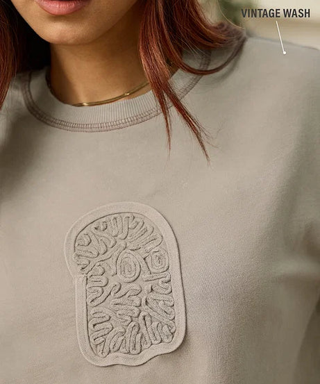 Stone Wash Women Oversized T-Shirts