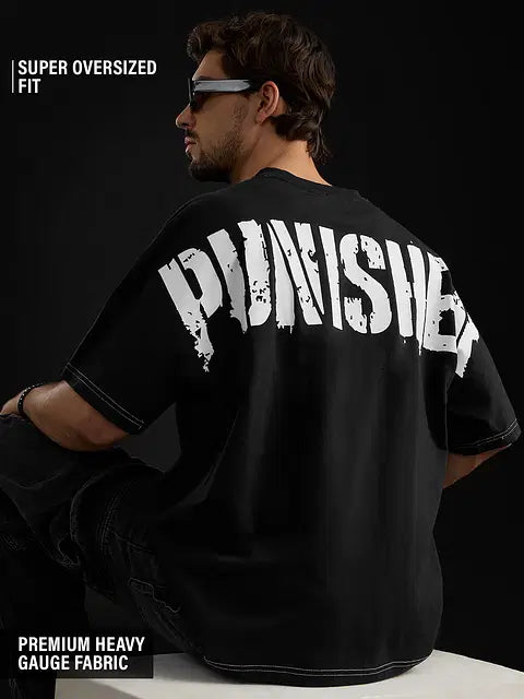 Punisher Classic Logo Super Oversized T-Shirts